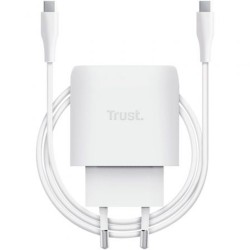 Φορτιστής Τοίχου Trust 25522 45 W Λευκό