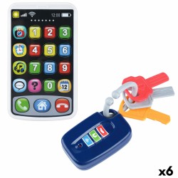Παιδικό τηλέφωνο PlayGo 7 X 11 X 2 CM (x6)