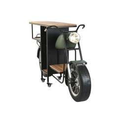 Μπουκαλοθήκη Home ESPRIT Καφέ Μαύρο Σκούρο πράσινο 188 X 59 X 99 CM