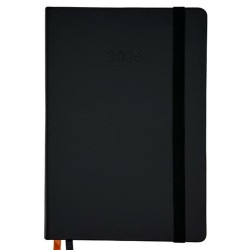 Ατζέντα Didex LINE Μαύρο 14,5 x 21 cm 2026