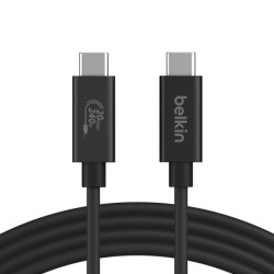 Lightning Καλώδιο Belkin INZ004BT2MBK Μαύρο 2 m