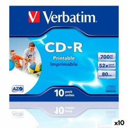 CD-R Verbatim CD-R AZO 700 MB 52x 10 Τεμάχια (x10)