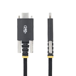 Καλώδιο USB Startech S2CEPR2M-USBSL-CABLE Μαύρο 2 m