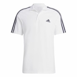 Ανδρική Μπλούζα Polo με Κοντό Μανίκι Adidas Essentials Λευκό XL