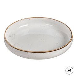 Βαθύ Πιάτο Ovenza Πορσελάνη Ø 20 cm (x6)