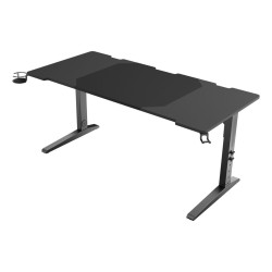 Γραφείο Genesis NDS-2250 Μαύρο Χάλυβας Ξύλο MDF (Ανακαινισμenα A)
