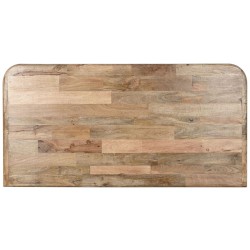 Κεφαλάρι κρεβατιού Home ESPRIT Καφέ 160 x 4 x 80 cm