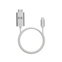 Καλώδιο USB Linq Byelements LQCCH200 Γκρι 2 m