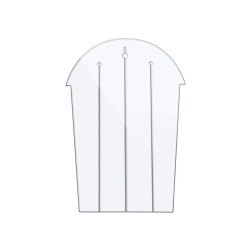 Ντουλάπα για τα ρπύχα IMAC 19,5 X 29 X 0,2 CM Μπλε Πλαστική ύλη