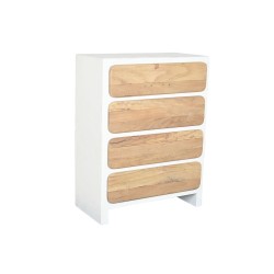 Σιφονιέρα Home ESPRIT Λευκό Φυσικό Μεσογείακός 80 x 42 x 106 cm