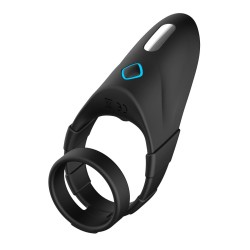 Δαχτυλίδι Πέους Πακέτο Forto Μαύρο (Ένα μέγεθος)