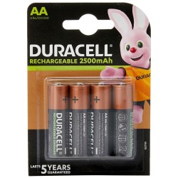 Επαναφορτιζόμενες Μπαταρίες DURACELL HR06 1,5 V
