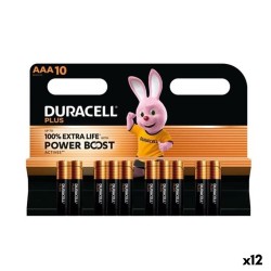 Αλκαλικές Μπαταρίες DURACELL PLUS POWER 1,5 V AAA 10 Τεμάχια (12 Μονάδες)