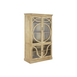 Eκθεσιακό σταντ Home ESPRIT Φυσικό Ξύλο Ξύλο από Μάνγκο 120 x 50 x 205 cm