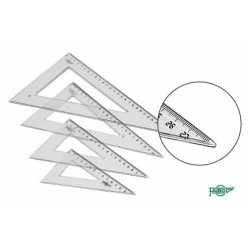 Χάρακας Faibo Διαφανές 25 cm (20 Μονάδες)