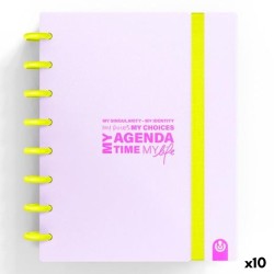 Ατζέντα Carchivo My Agenda Time My Lfe Χρώμα Malva A5 (x10)