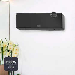 Θερμάστρα Black & Decker BXWSH2001E Μαύρο