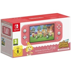 Nintendo Switch Lite + Animal Crossing Nintendo 45496546120 Ροζ