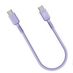 Καλώδιο USB-C σε USB-C Muvit for Change Λεβάντα 0,2 m