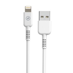 Καλώδιο USB σε Lightning Muvit for Change Λευκό