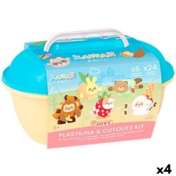 Παιχνίδι με Πλαστελίνη Jovi KAWAII AIR DRY Πολύχρωμο (4 Μονάδες)