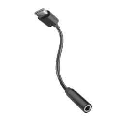 Αντάπτορας USB-C σε Jack 3.5 mm Muvit for Change JDS-C35 Μαύρο