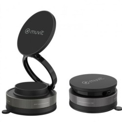 Βάση Στήριξης Αυτοκινήτου για Κινητά Muvit MCCHL0035 Μαύρο