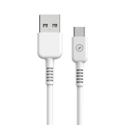 Καλώδιο USB Muvit Λευκό 20 cm