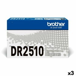 Κύλινδρος εκτυπωτή Brother DR2510 Μαύρο (3 Μονάδες)
