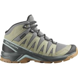 Ανδρικά Παπούτσια για Περπάτημα Salomon X-Adventure Recon Mid Ελαιόλαδο Σκούρο γκρίζο