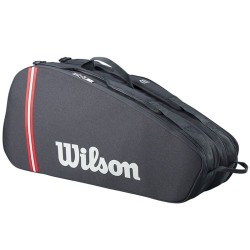 Tσάντα ρακέτας Wilson Tour 6Pk Μαύρο