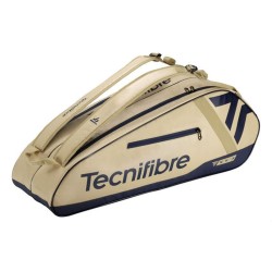 Tσάντα ρακέτας Tecnifibre Tour Endurance Sand 6R Ανοιχτό καφέ
