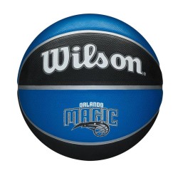 Mπάλα Μπάσκετ Wilson Nba Team Tribute Orl Magic Μαύρο 7 Φυσικό καουτσούκ