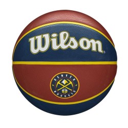 Mπάλα Μπάσκετ Wilson NBA Team Tribute Den Μπλε 7 Φυσικό καουτσούκ