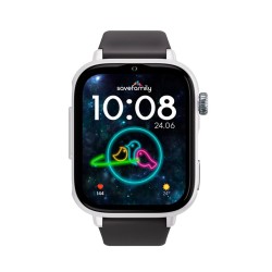 Smartwatch Save Family SW+2 B/SBB 1,44” Λευκό Μαύρο