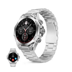 Smartwatch KSIX Ασημί 1,43