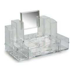 Oργανωτή μακιγιάζ Berilo 6221 Διαφανές 15,5 x 19,5 x 30 cm