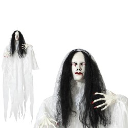 Αποκριάτικη Διακόσμηση S1125772 Λευκό 120 cm