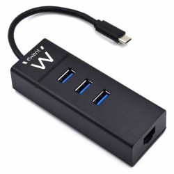 Hub USB 3 Θύρες Eminent EW1141 USB 3.1