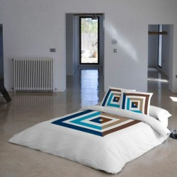Κάλυψη παπλώματος Devota & Lomba Visual Kρεβάτι 150 εκ (240 x 220 cm)