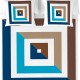 Κάλυψη παπλώματος Devota & Lomba Visual Kρεβάτι 150 εκ (240 x 220 cm)