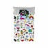 Κάλυψη παπλώματος Costura Cool Icons Kρεβάτι 90 εκ (150 x 220 cm)