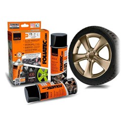 Υγρό καουτσούκ για αυτοκίνητα Foliatec 2089   Αργυρό 400 ml (2 pcs)