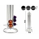βάση για 36 καψάκια καφέ Kinvara Nespresso Ασημί Μέταλλο 13 x 39 x 13 cm Περιστροφικó 36 Τεμάχια βάση για 36 καψάκια καφέ Kinvara Nespresso Ασημί Μέταλλο 13 x 39 x 13 cm Περιστροφικó 36 Τεμάχια