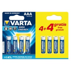 Αλκαλική Μπαταρία Varta CD4BKKD13-P AAA 1,5V High Energy (8 pcs)