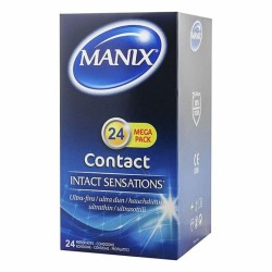 Προφυλακτικά Manix Contact Όχι 18,5 cm (24 uds)