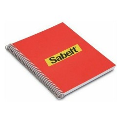 σημειωματάριο Sabelt SBZ240600 Κόκκινο