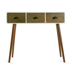 Έπιπλο για το Χωλ με 3 Συρτάρια Versa 30 x 80,5 x 90 cm 0,3 x 0,805 x 0,9 cm Λευκό