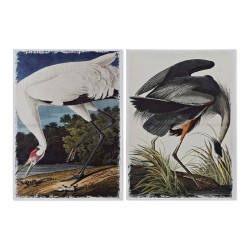 Καμβάς DKD Home Decor Heron Τζίντζερ Καμβάς 50 x 1,8 x 70 cm