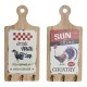 Hattestativ DKD Home Decor Κόκκινο Ξύλο Μέταλλο (2 pcs) (21 x 5 x 45 cm) Hattestativ DKD Home Decor Κόκκινο Ξύλο Μέταλλο (2 pcs) (21 x 5 x 45 cm)